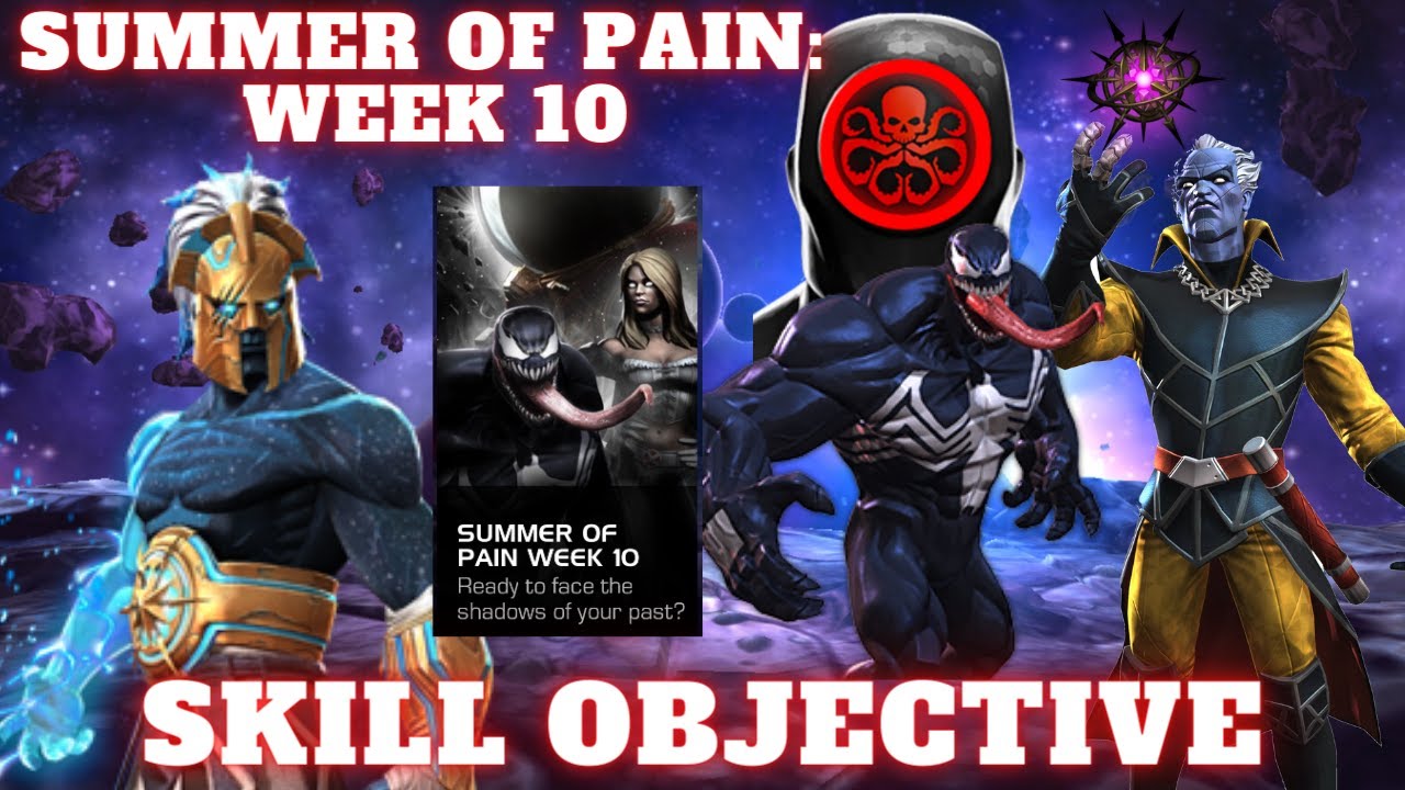 SUMMER OF PAIN FINALE: Aegon SOLOS Skill Objective (Minus Grandmaster) | Marvel Contest of Champions