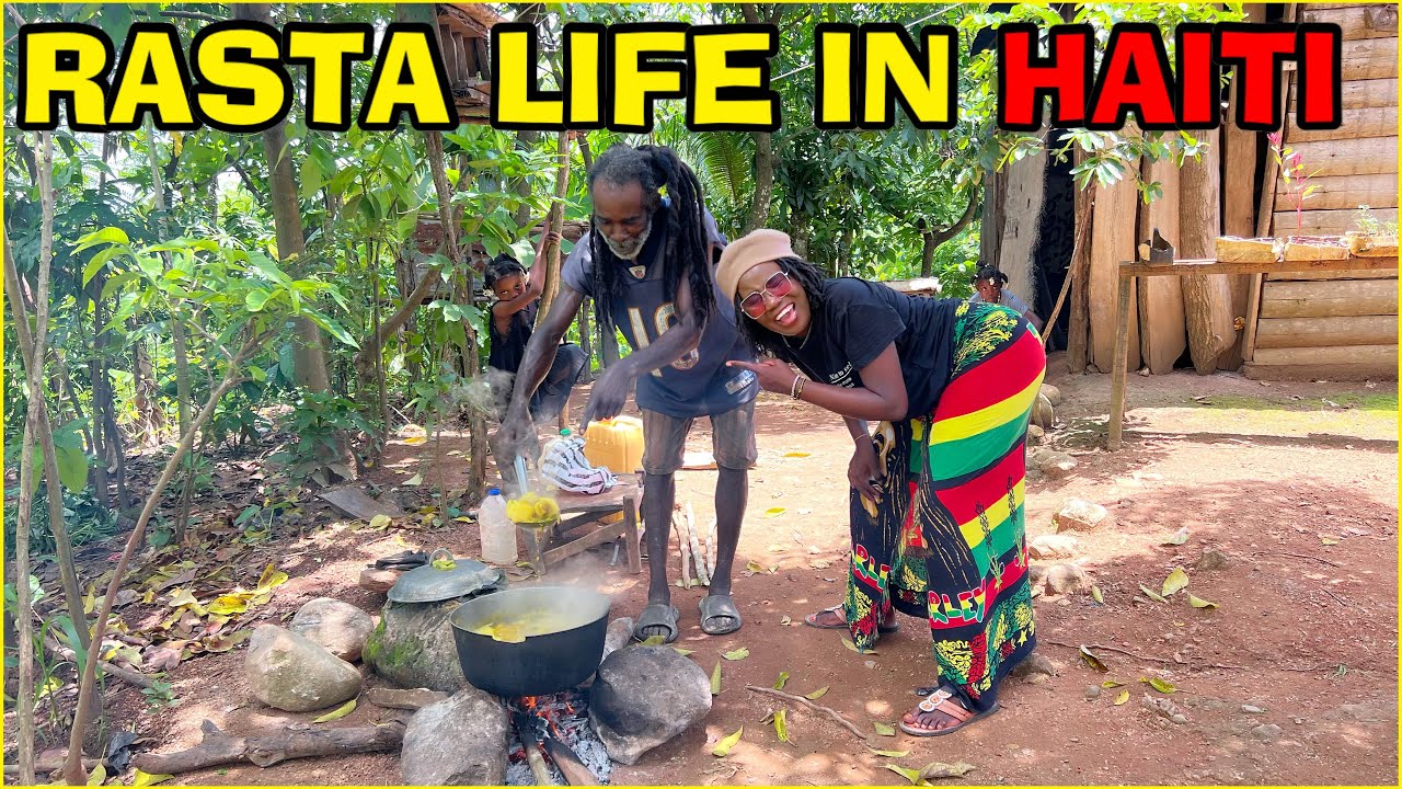 EMOTIONAL ! A Day in the life of RASTA PEOPLE  Of Haiti 🇭🇹 //  Country Life in Haiti