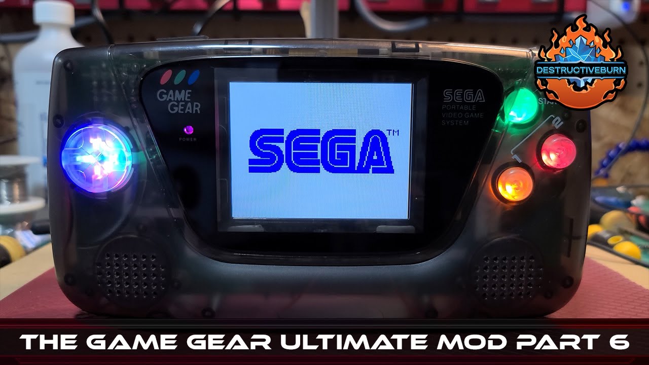 The Game Gear Ultimate Mod Part 6 Assembling Everything