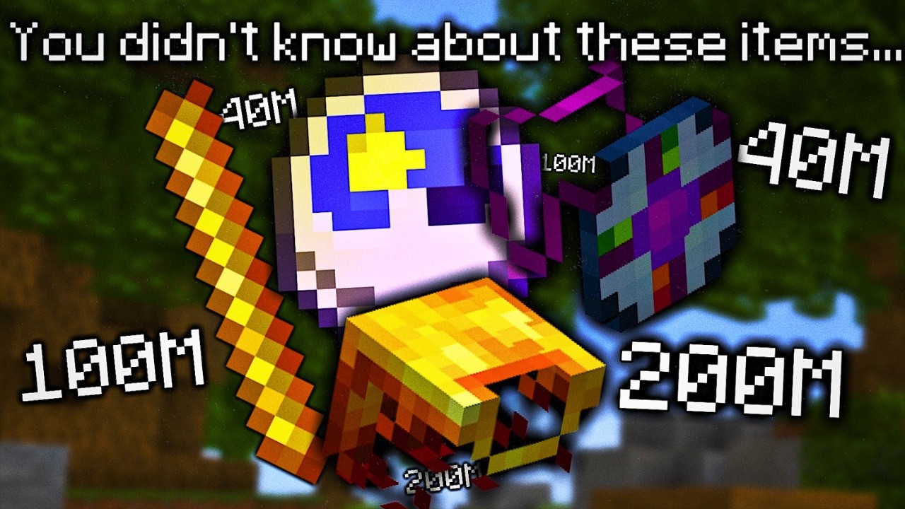 Testing items you didn't even know exist in Hypixel Skyblock...