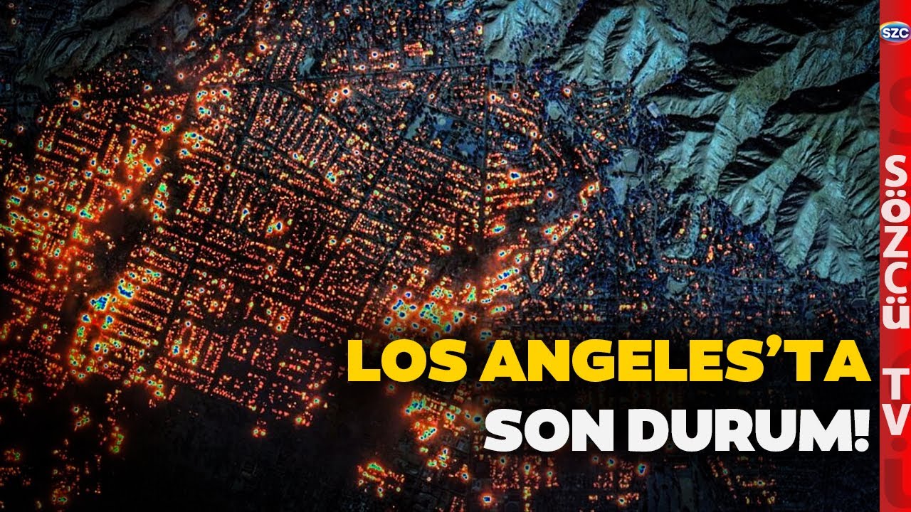 Dünyanın Gözü Burada! Los Angeles'ta Yangın Durdurulamıyor! İşte Son Durum!