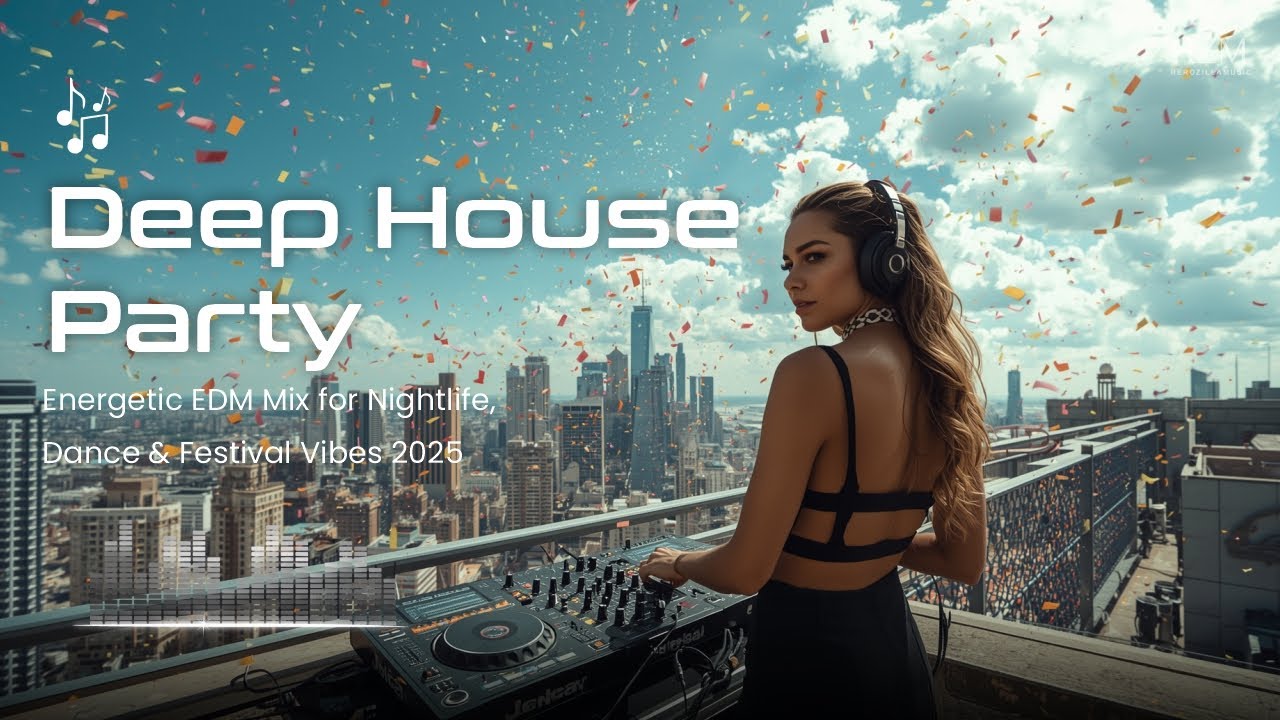 Deep House Party 🎉 | Energetic EDM Mix for Nightlife, Dance & Festival Vibes 2025
