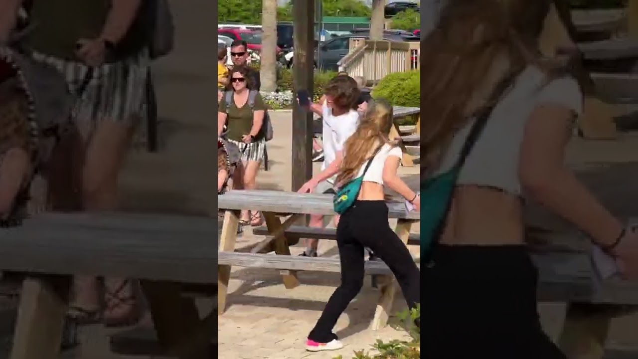 Staring Stranger Prank! 