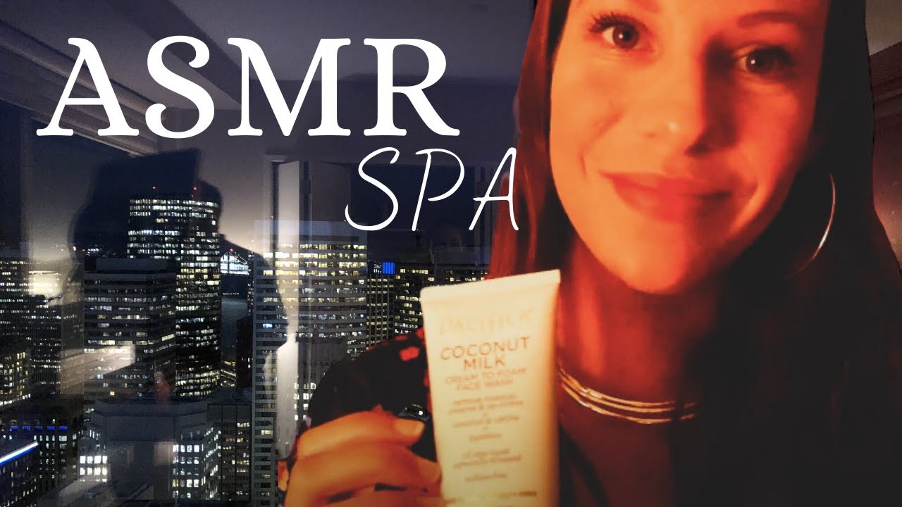 ASMR SPA & SKYLINE 🌼  Soin Visage Camomille & Immortelle • Declencheurs, Relaxation, Roleplay