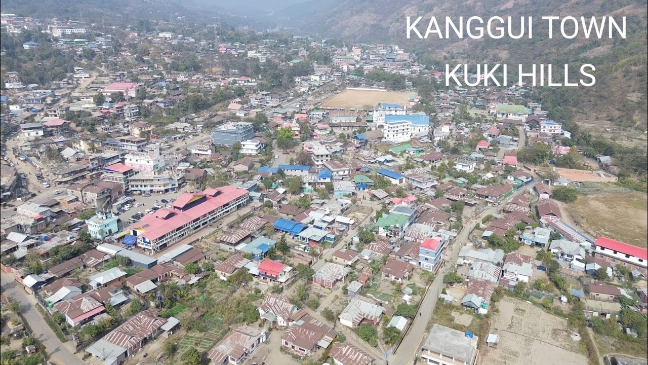 KANGGUI TOWN | DRONE VIEWS 2025 | KUKI HILLS