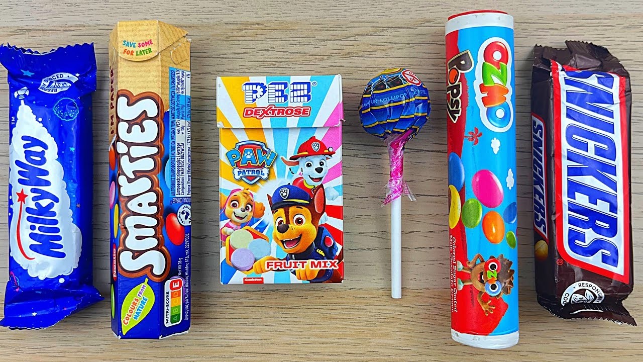 Compilation Lot's of Candies Lolipop ASMR | Lollipops Unpacking | Satisfying Video