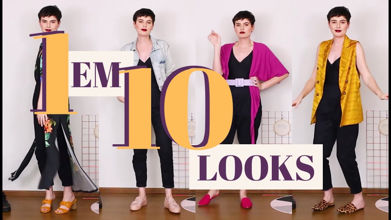 TRANSFORMEI 1 LOOK EM 10 DIFERENTES!