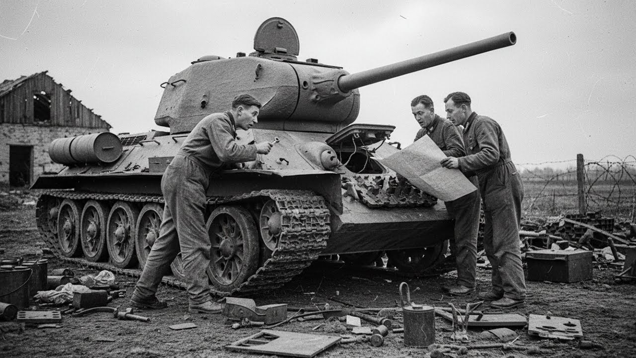 Němečtí inženýři rozebrali T-34 – a nevěřili vlastním očím
