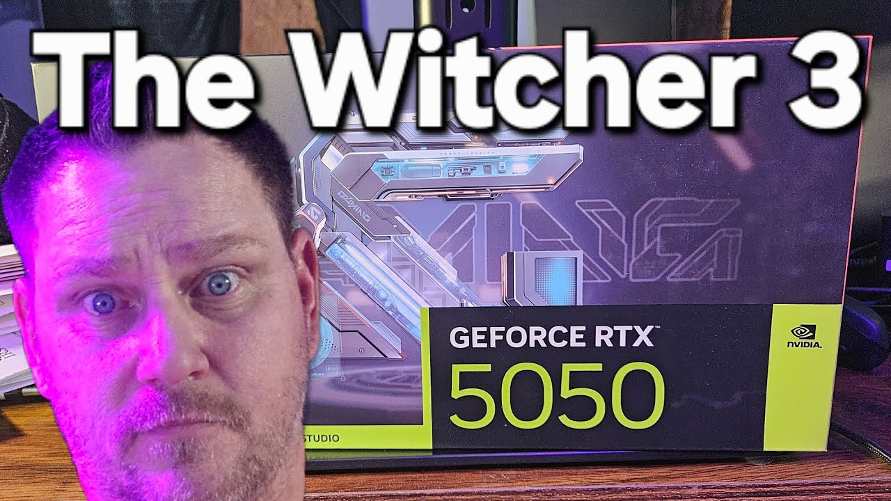 Witcher 3 VS Nvidia RTX 5050 8GB 1080p With Ray Tracing Enabled