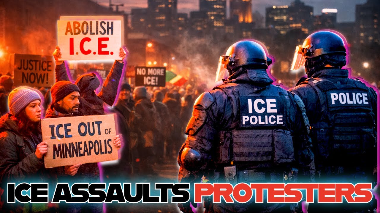 Ice Takes Down Protesters In Minneapolis, Minnesota  | Jamerica Network