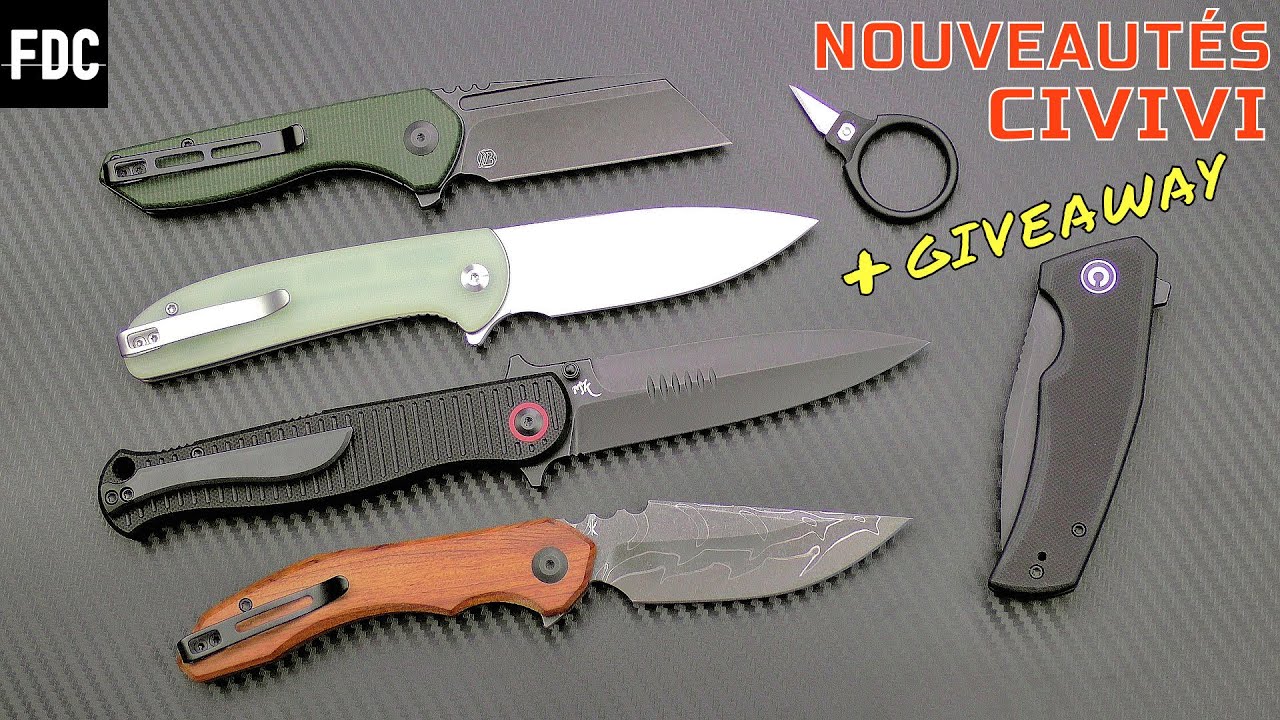 CIVIVI RS71, Primitrox, ExOne... Du bon, du bon et... du bon 🔪