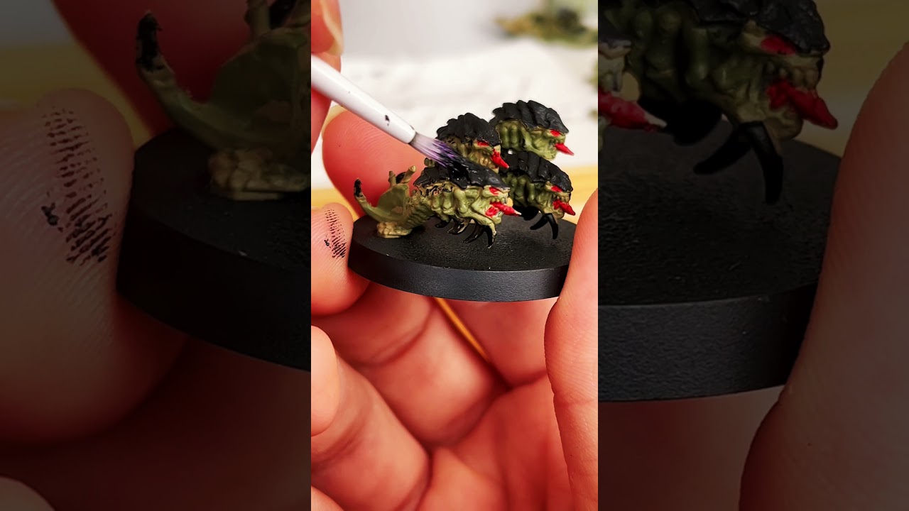 Ripper Swarm anyone ? #warhammer #tyranid #tyranids #painting #40k
