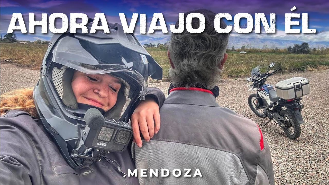 VIAJO en MOTO con el HOMBRE que AMO | Mendoza - Tunuyán