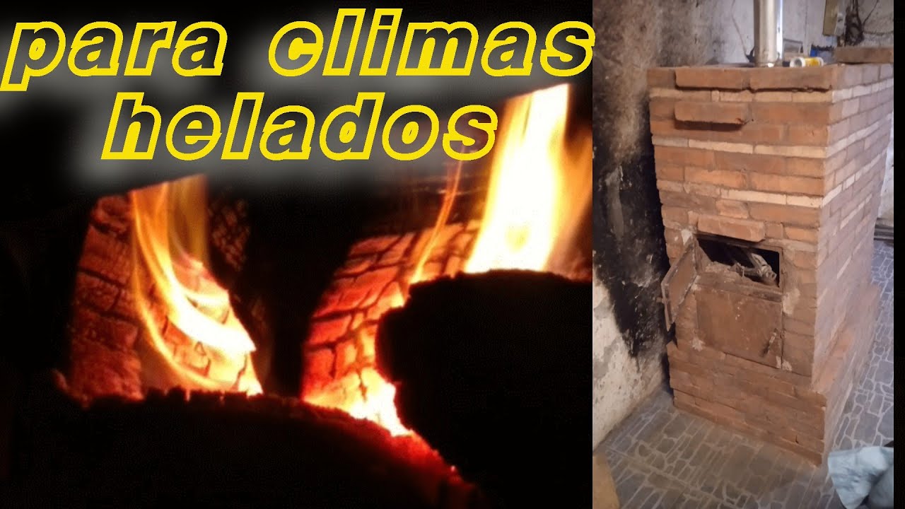 como hacer una estufa de ladrillos de alto rendimiento