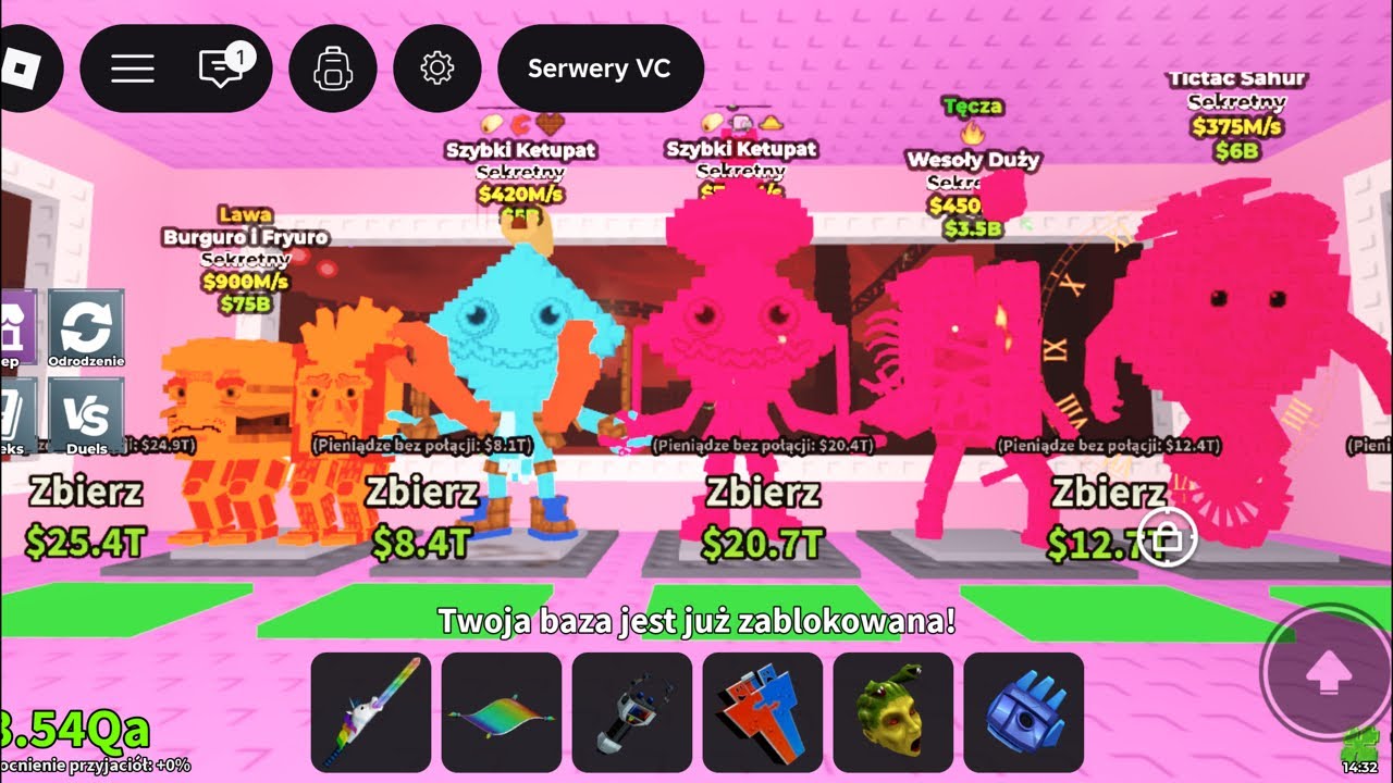 Robię trade z widzami w steal a brainrot🎉