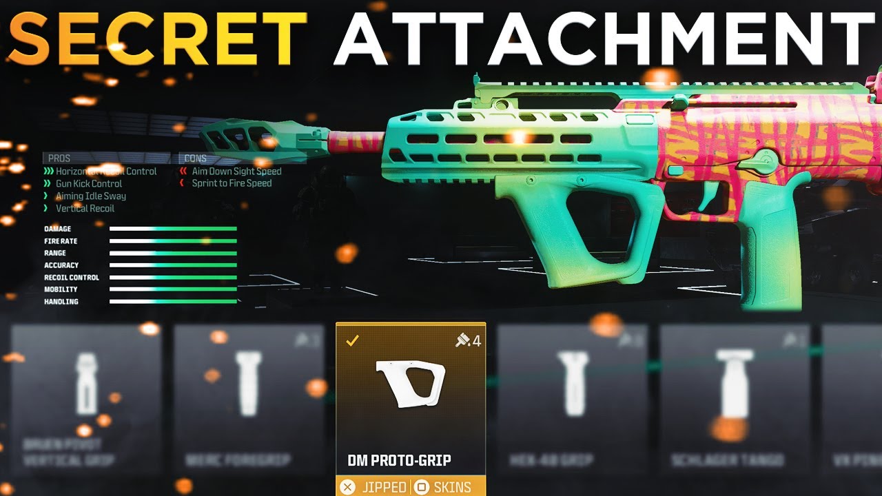 *NEW* UNDERBARREL REDUCES 35% RECOIL! (DM PROTO-GRIP)