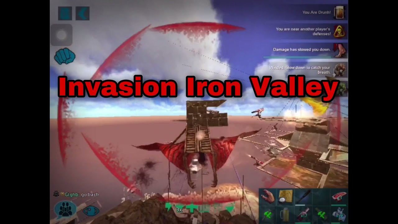 【Ark Mobile】OFFICIAL PVP || LastPart || INVASION IRON VALLEY - MEDIUM - ASIA ||🤧🤡