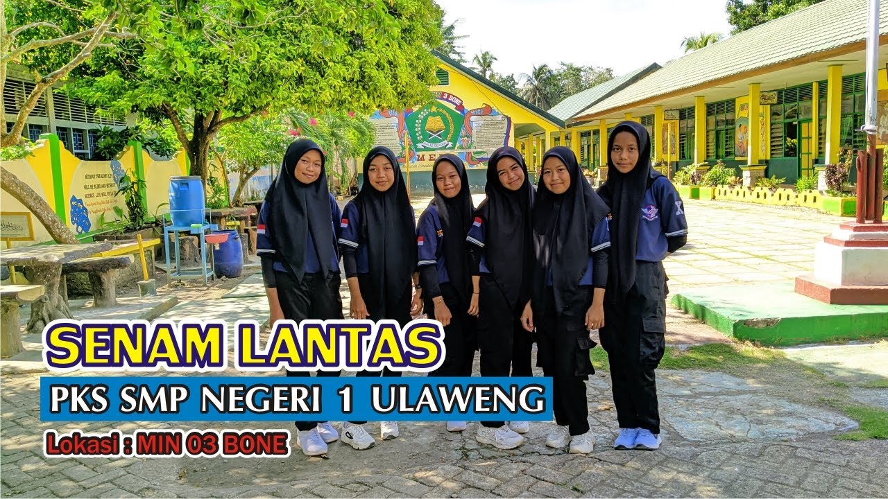 SENAM LANTAS PKS SMP NEGERI 1 ULAWENG