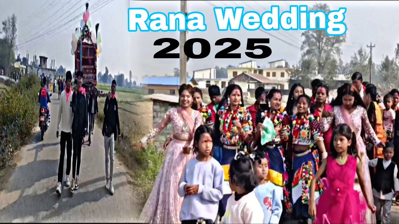 Rana Wedding Video 2025 On YouTube ll SR Vlog l #ranatharu