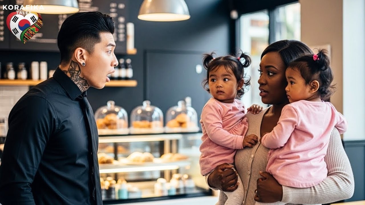 2317. At a café with his fiancée, the Korean mafia boss freezes seeing his ex with twin girls