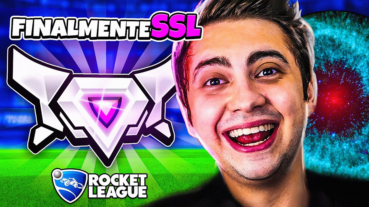 FINALMENTE CONSEGUI LEVAR O ALANZOKA pro SUPERSONIC LEGEND do ROCKET LEAGUE???