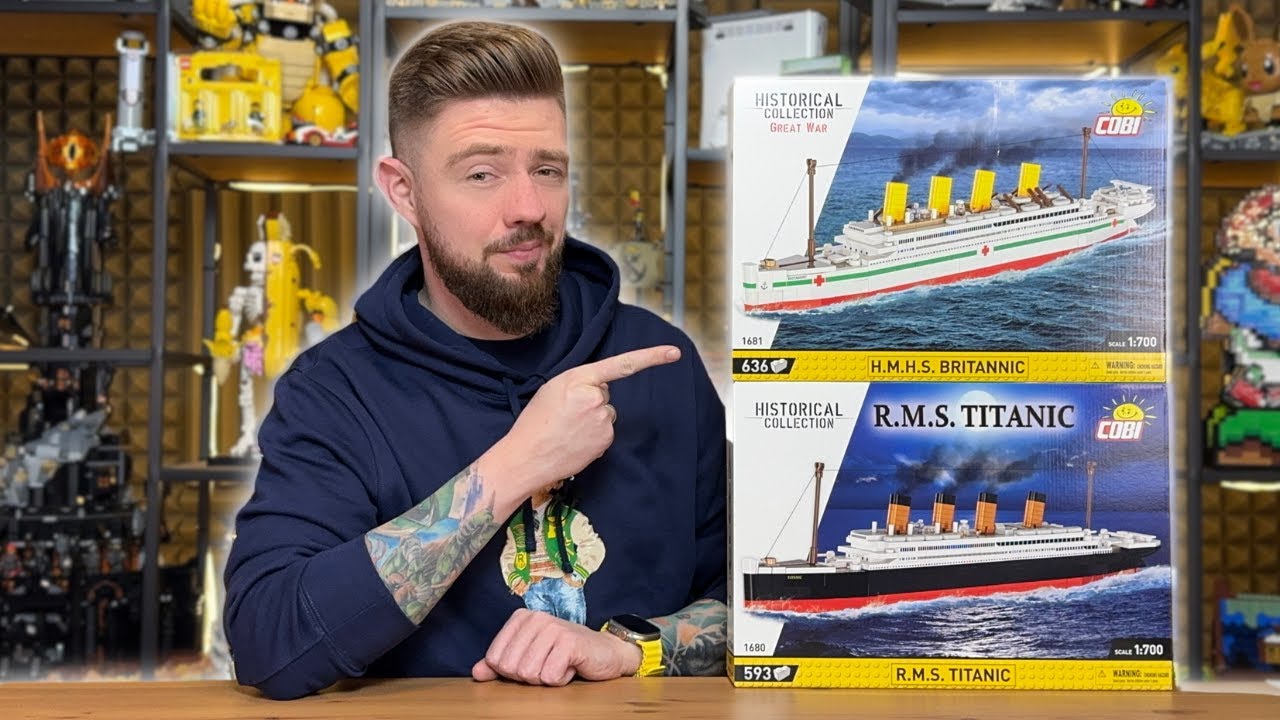 R.M.S. TITANIC | H.M.H.S. BRITANNIC 🚢 COBI 1680 | COBI 1681 RECENZJA