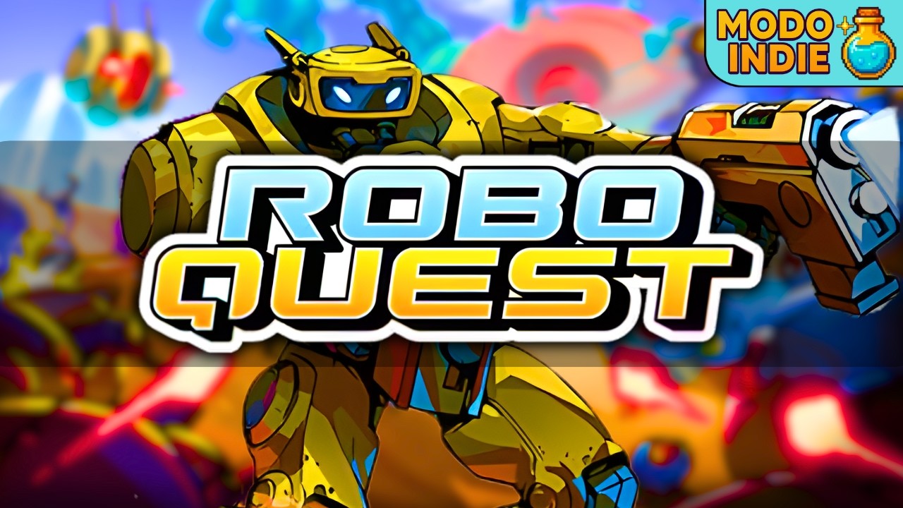Este Roguelike Shooter es PURO CAOS y Me Encantó | Roboquest Review