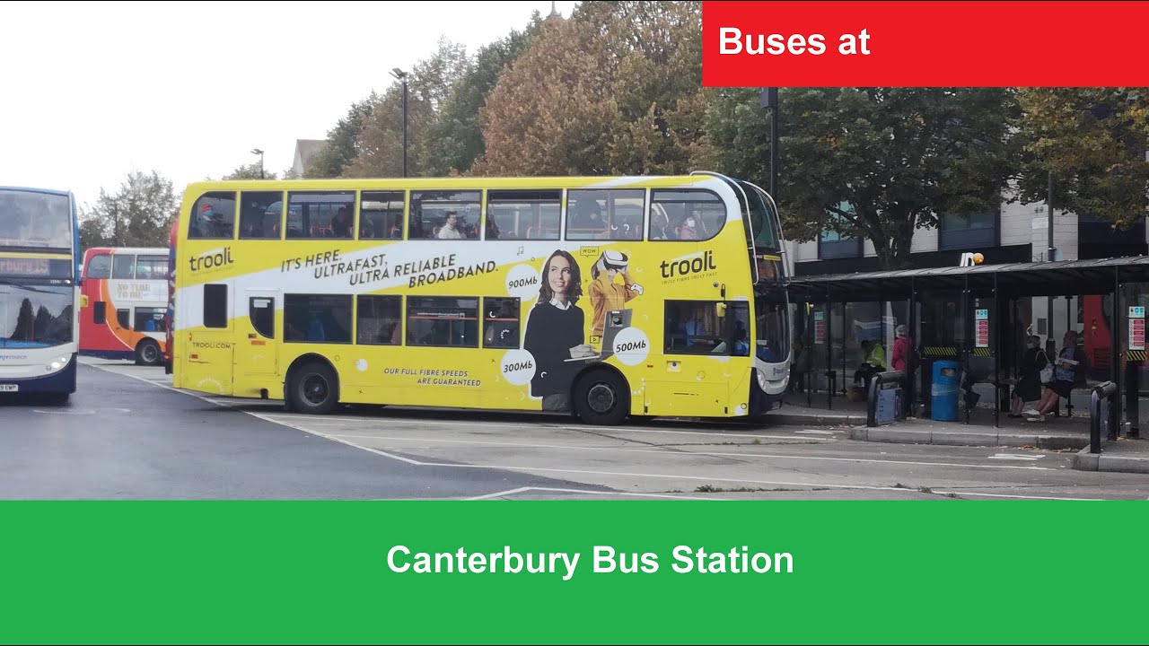 Buses at #1: Canterbury Bus Station