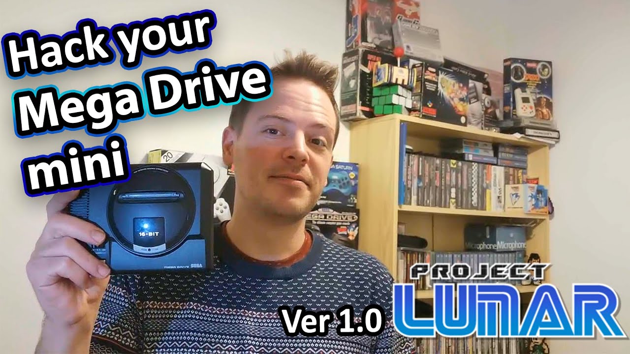 SEGA Mega Drive mini hack is out - Project Luner How to Add more Games