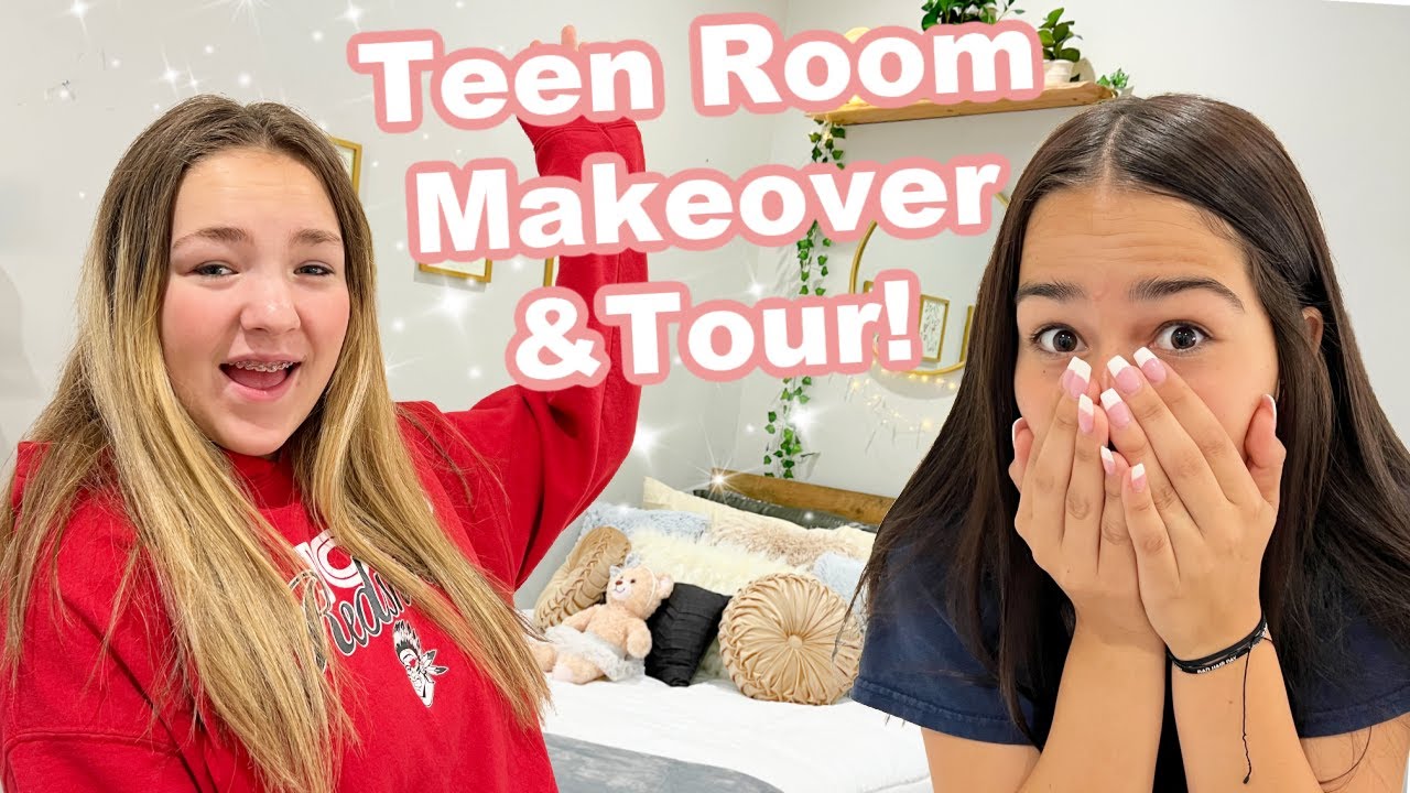 Room Makeover For Teens! | Bedroom Tour