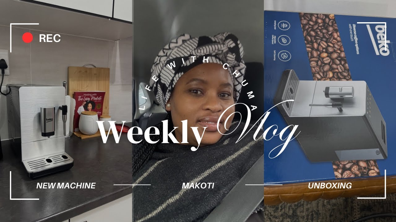 Unboxing Vlog| Beko coffee machine and more | cooking |Surprise from Hubby 