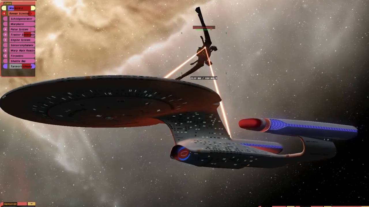 Bridge Commander Galaxy Class Battles