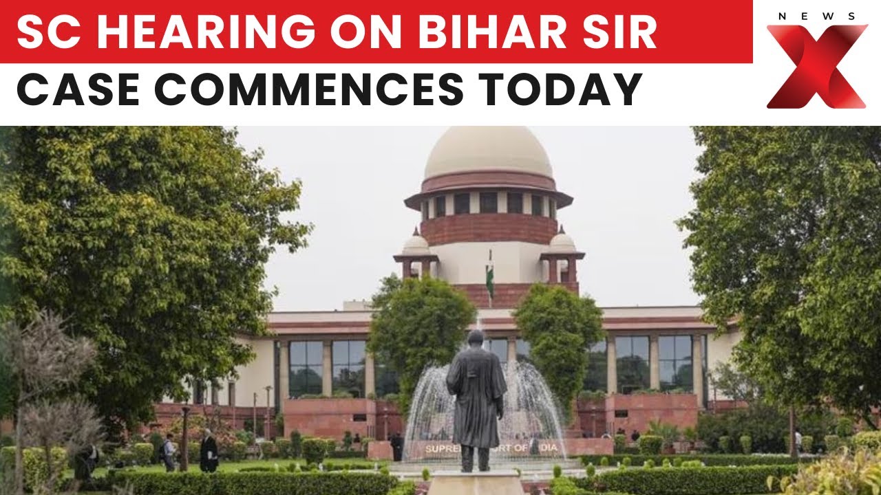 Supreme Court hearing begins on Bihar SIR case, Aadhaar to count as 12th document | NewsX