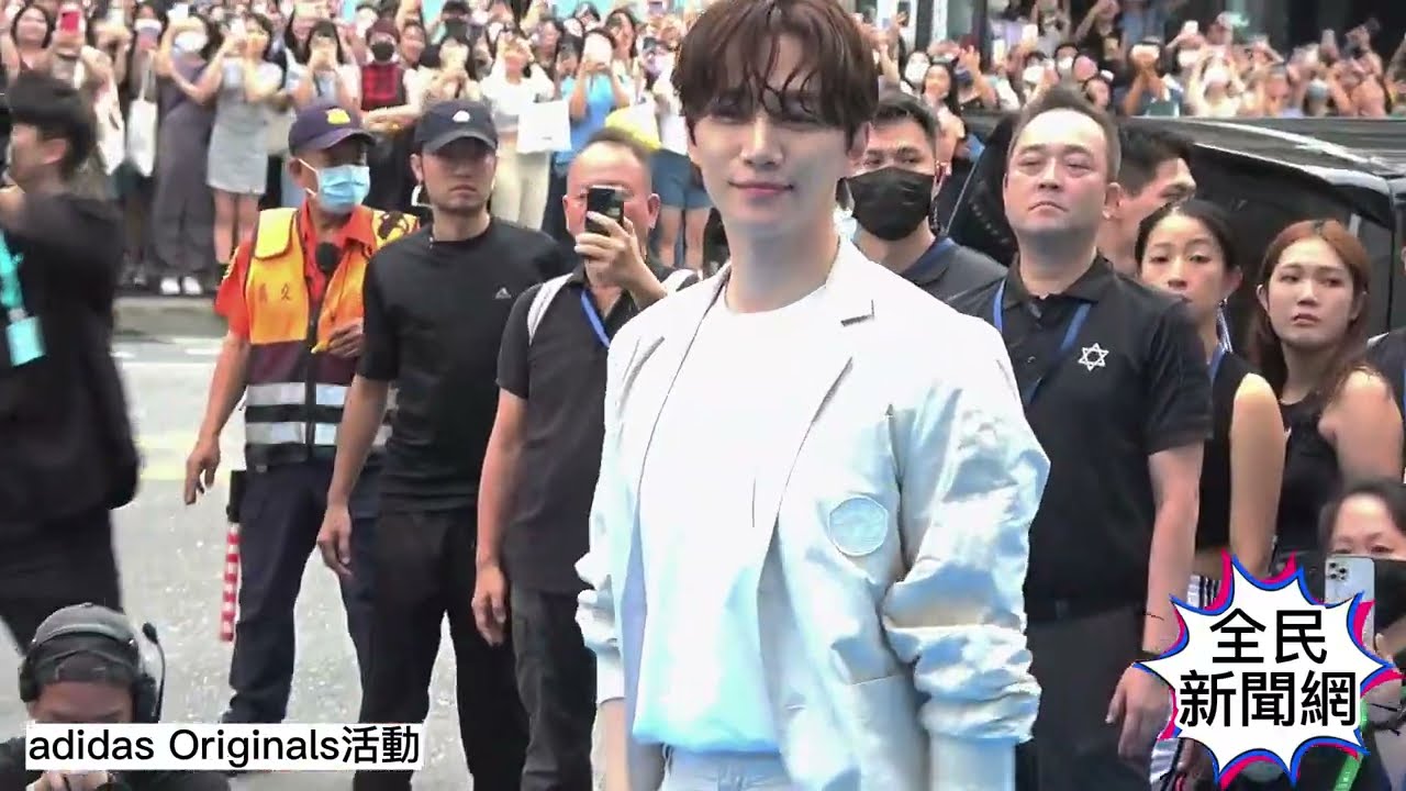 #韓星李俊昊來台千位粉絲擠爆信義區#이준호 #Lee Jun-ho #2PM