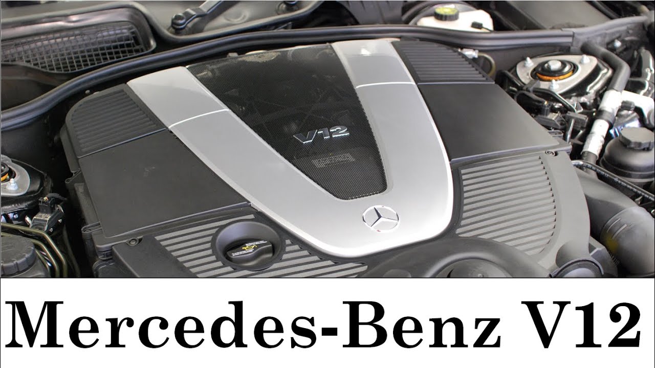 Заменить свечи зажигания на Mercedes-Benz V12.