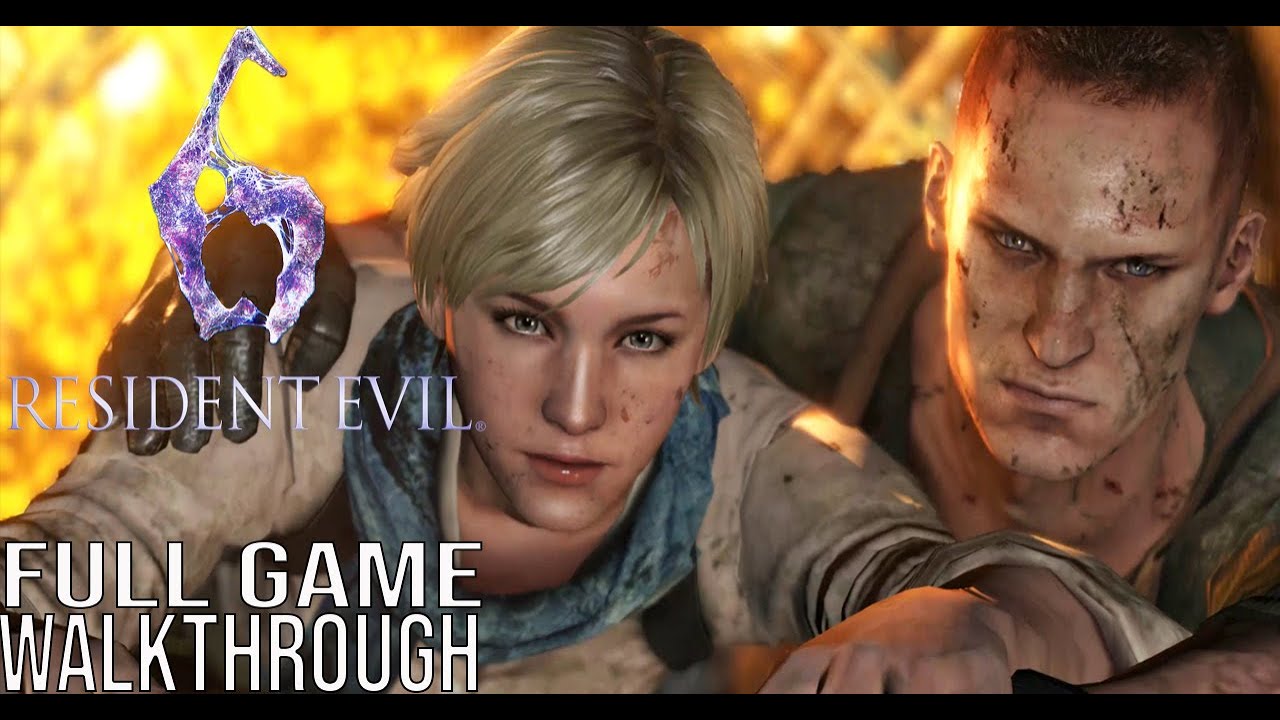 RESIDENT EVIL 6 PS5 Full Game Walkthrough - No Commentary Jake & Sherry (Resident Evil 6 Full Game)