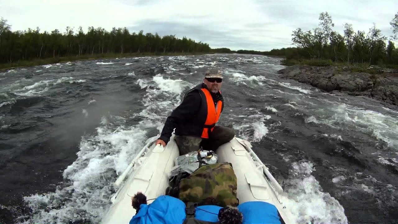 Part 1, Testing the limits of my Kaboat and motor in whitewater