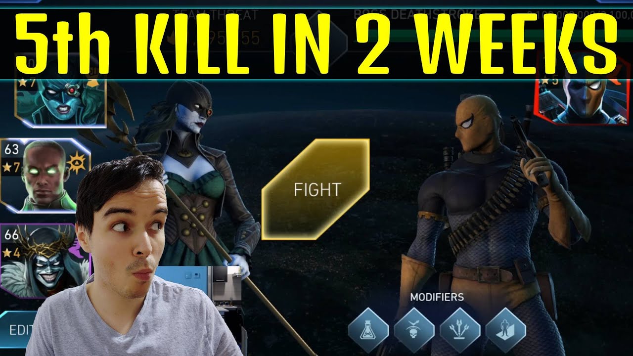 I Have Killed Final Boss Deathstroke 5 Times In 2 Weeks Injustice 2 Mobile