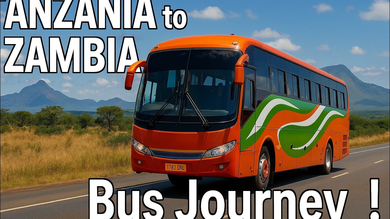 Epic Bus Journey from Tanzania to Lusaka, Zambia | East to Southern Africa Adventure!