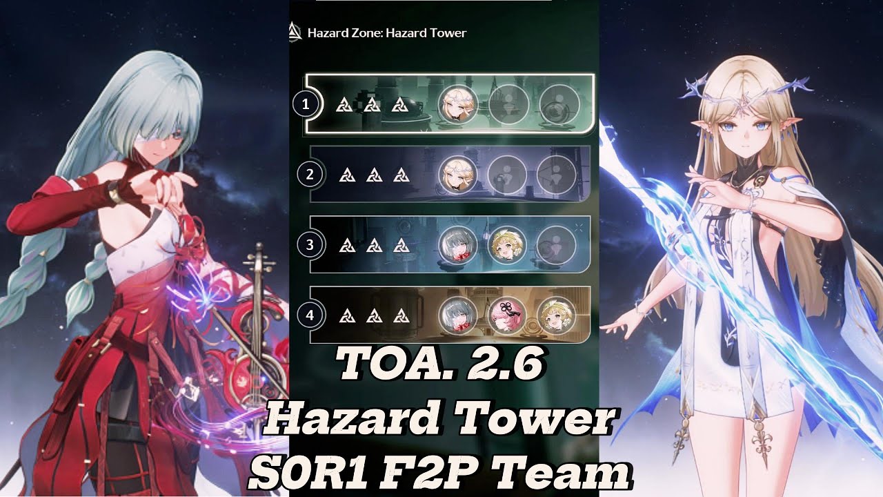 2.6 Tower of Adversity - Cartethyia solo / Phrolova F2P Team - Wuthering Waves