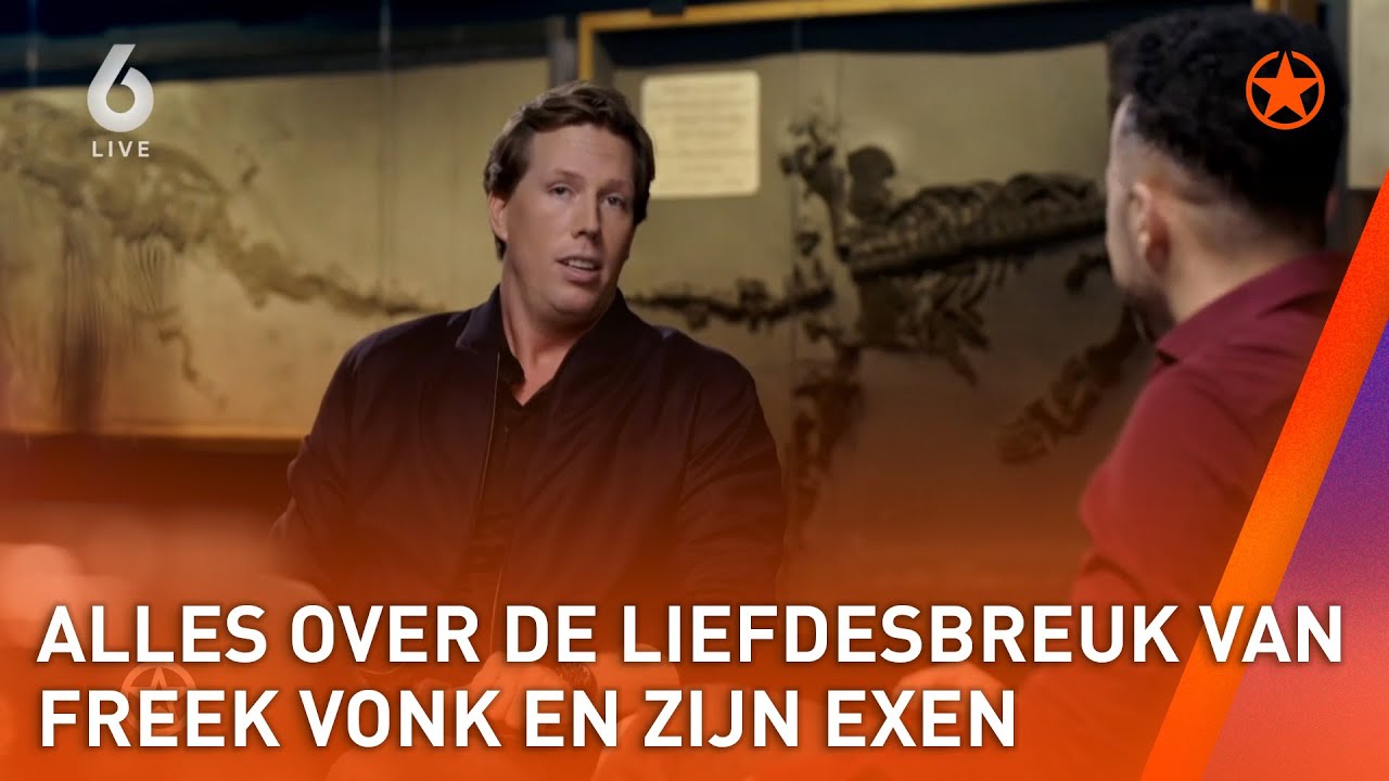 Alles over de liefdesbreuk van Freek Vonk en zijn exen | SHOWNIEUWS
