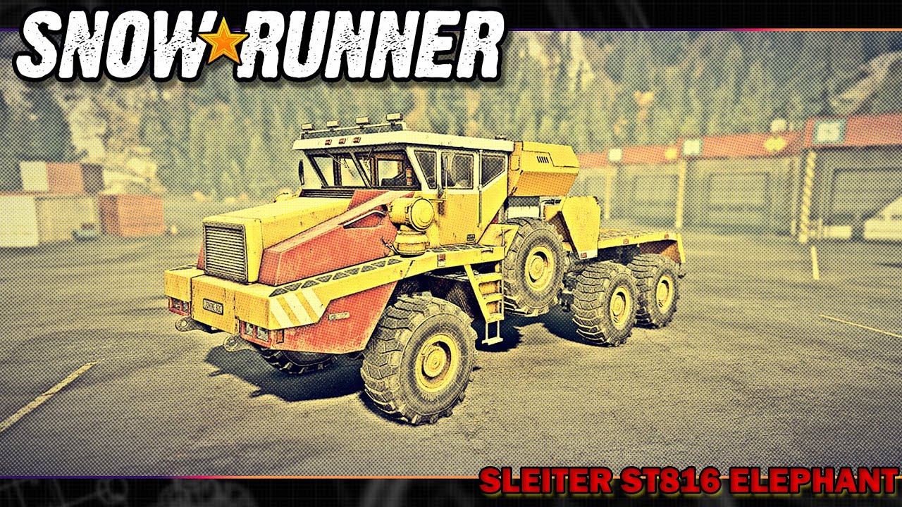 Snowrunner ➤ Sleiter St816 ➤ Season 15 Oil & Dirt #snowrunner