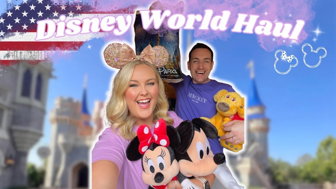 DISNEY WORLD HAUL 🛍️ | Mugs, Plushies, Pins and lots of Bath & Body Works ✨| Everything we bought 🇺🇸