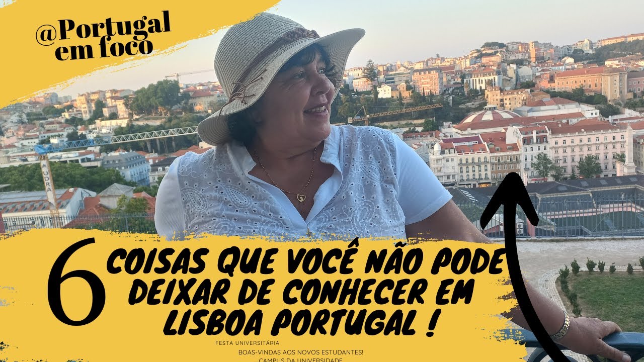 6 coisas que você não pode deixar de conhecer em Lisboa. #dicasdelisboa #turismo  #viagemeturismo