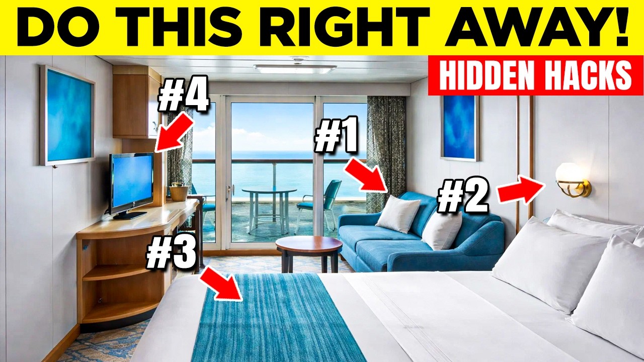 Do THIS in Your Cruise Cabin Before UNPACKING — Every Smart Cruiser Does