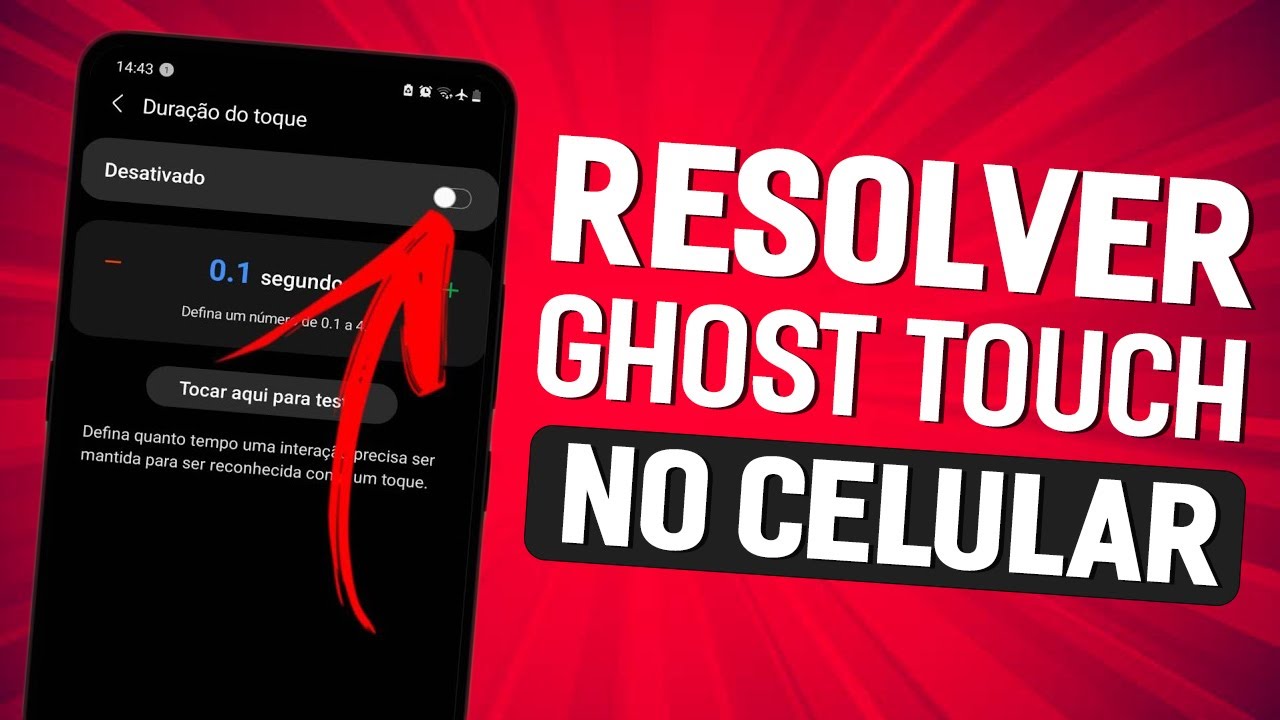 COMO RESOLVER O TOQUE FANTASMA DO CELULAR (GHOST TOUCH) 2025
