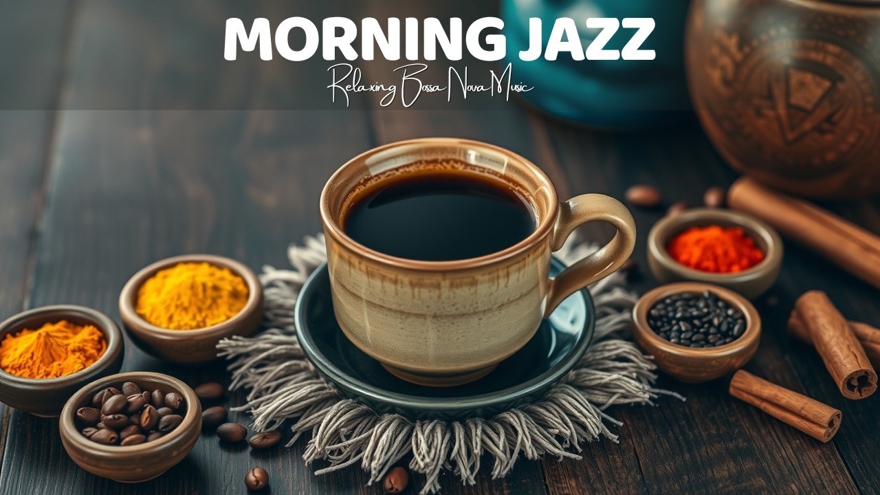 Cozy Spring Jazz ☕ Peaceful Morning Jazz & Soft Bossa Nova Vibes