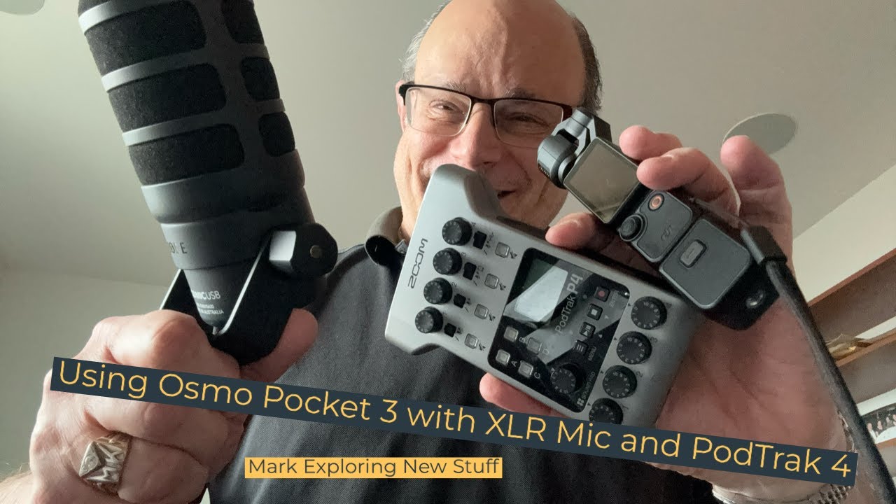 Pocket 3 with XLR Mic (and PodTrak P4)