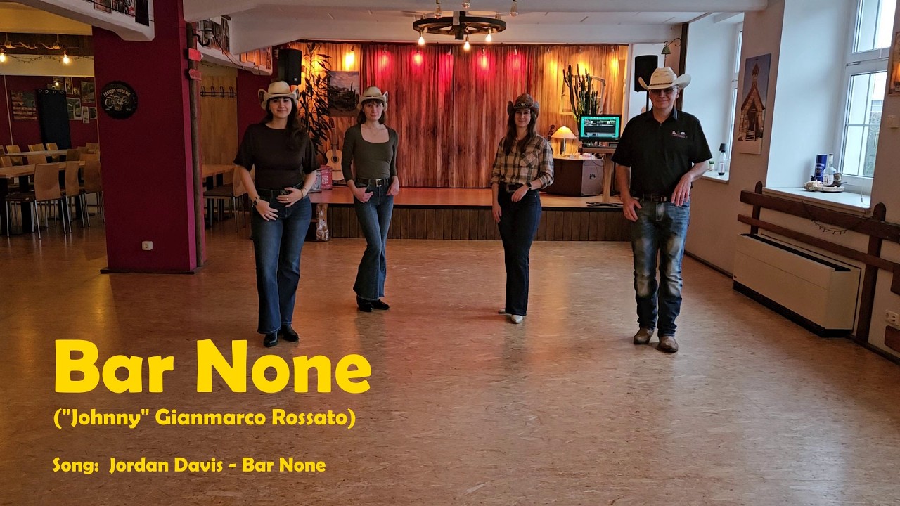 Line Dance BAR NONE (Johnny Gianmarco Rossato) Teach / Dance