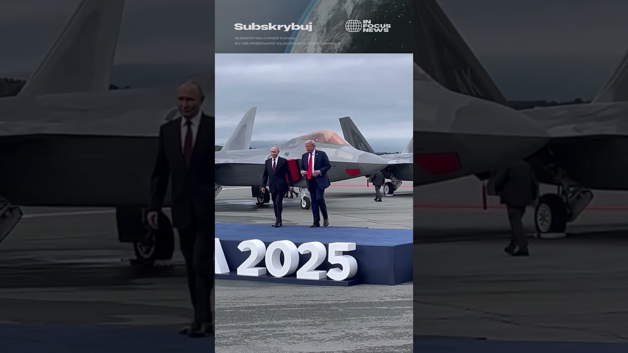 Bombowiec B-2 nad Putinem! Trump wyreżyserował mocarne show. #wiadomości #shortsnews